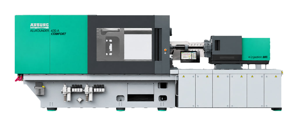 Máquina eléctrica ARBURG ALLROUNDER 630 A — serie ALLDRIVE