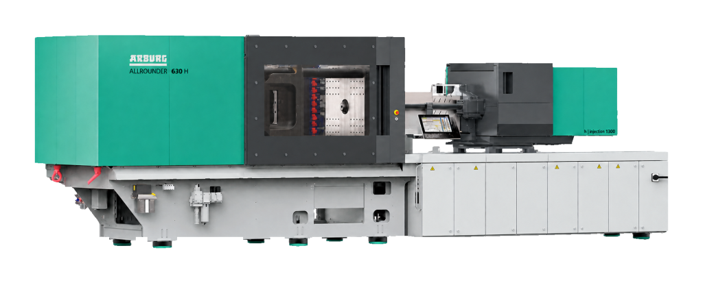 Máquina híbrida ARBURG ALLROUNDER 630 H — serie HIDRIVE