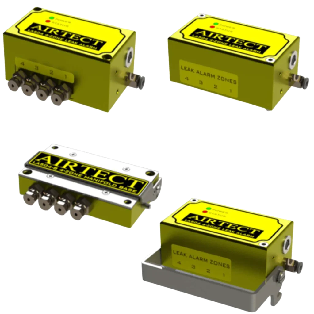 4-ZONE ‘STANDARD’ HOT-RUNNER LEAK DETECTION MANIFOLDS